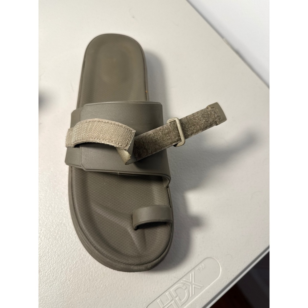 Suicoke Padri-t Olive Green Toe Loop Slides Mens Adjustable Strap Sandals Sz 12 - Picture 9 of 13